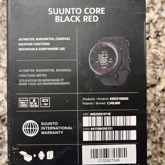 Suunto Core Black Red Edition - Picture 3 of 6